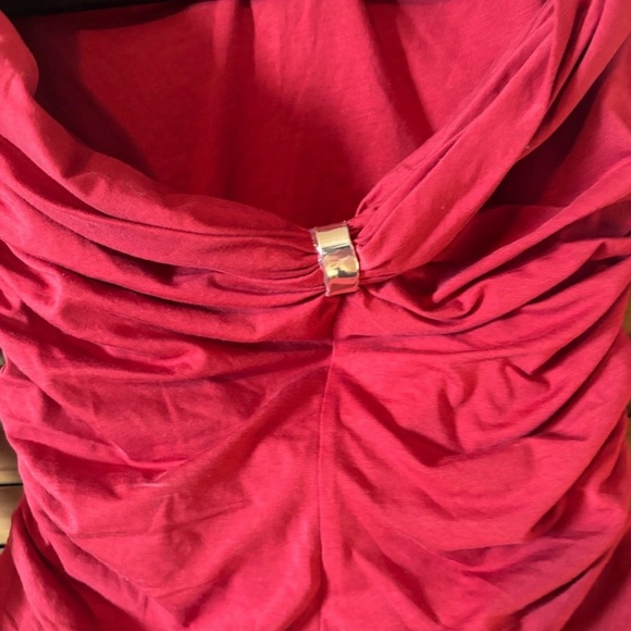 Abercrombie & Fitch Red Modal-Blend Top NWT - Picture 6 of 6